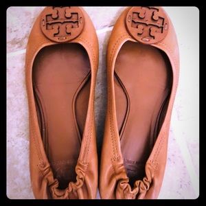 Tory Burch leather flats!